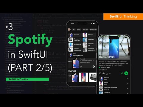 Rebuild Spotify in SwiftUI (Part 2/5) | SwiftUI in Practice #3 thumbnail