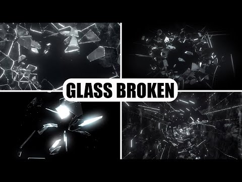 glass breaking black screen || glass broken black screen || glass breaking black screen