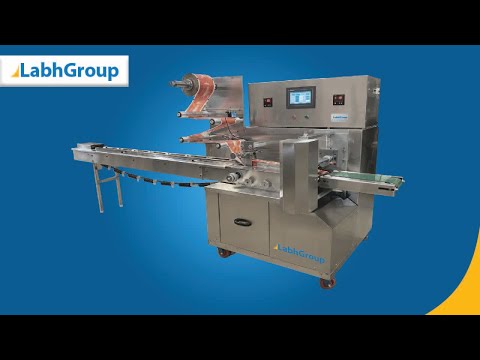 Flow Pack Pouch Packing Machine For Choco Bar Ice Cream | Labh Group