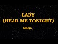 Modjo - Lady (Hear Me Tonight) LYRICS | We Are Lyrics