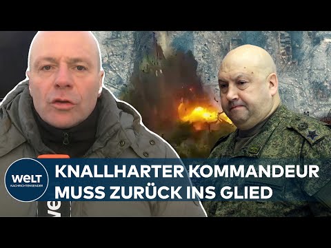 UKRAINE-KRIEG: General Armageddon in Abseits - Putin tauscht Oberbefehlshaber aus | WELT Hintergrund