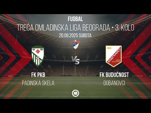 Omladinci: FK PKB (Padinska Skela) - FK Budućnost (Dobanovci) 2:4 | 20.09.2025