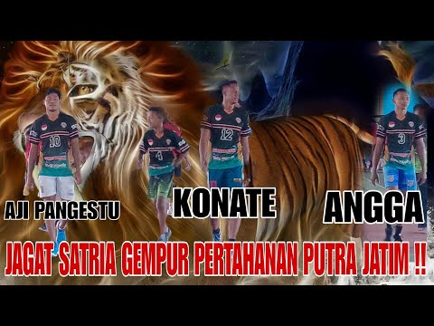 Jagat Satria Gempur Pertahanan Putra Jatim Abis²an‼️