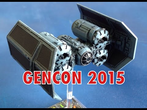 The Cardboard Dungeon: X-Wing Ship Review - TIE Punisher