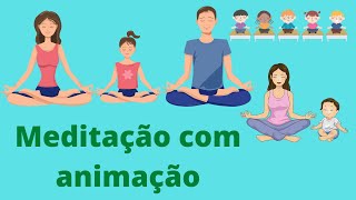 MSICA PARA MEDITAR COM CRIANAS - CRIANAS TAMBM MEDITAM - ACALMAR E TIRAR A ANSIEDADE DE CRIANAS