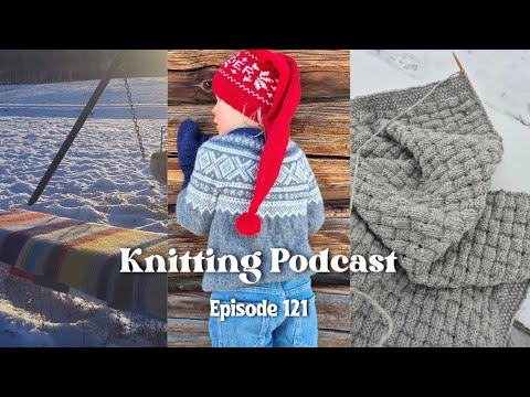 Marius-Pullover, riesige Filz-Sitzmatte & Wollresteverwertung // Strick-Podcast 121