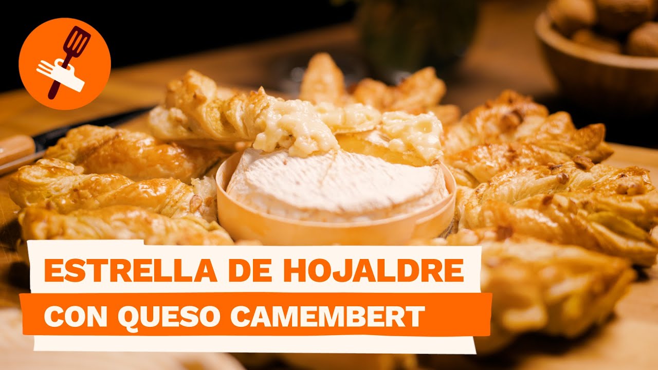 Watch Estrella de HOJALDRE con QUESO CAMEMBERT | #Shorts Now Estrella de HOJALDRE con QUESO CAMEMBERT | #Shorts