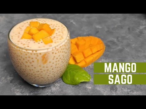 4 Ingredients Mango Sago | Easy Mango Dessert | Mango Tapioca @mamagician​
