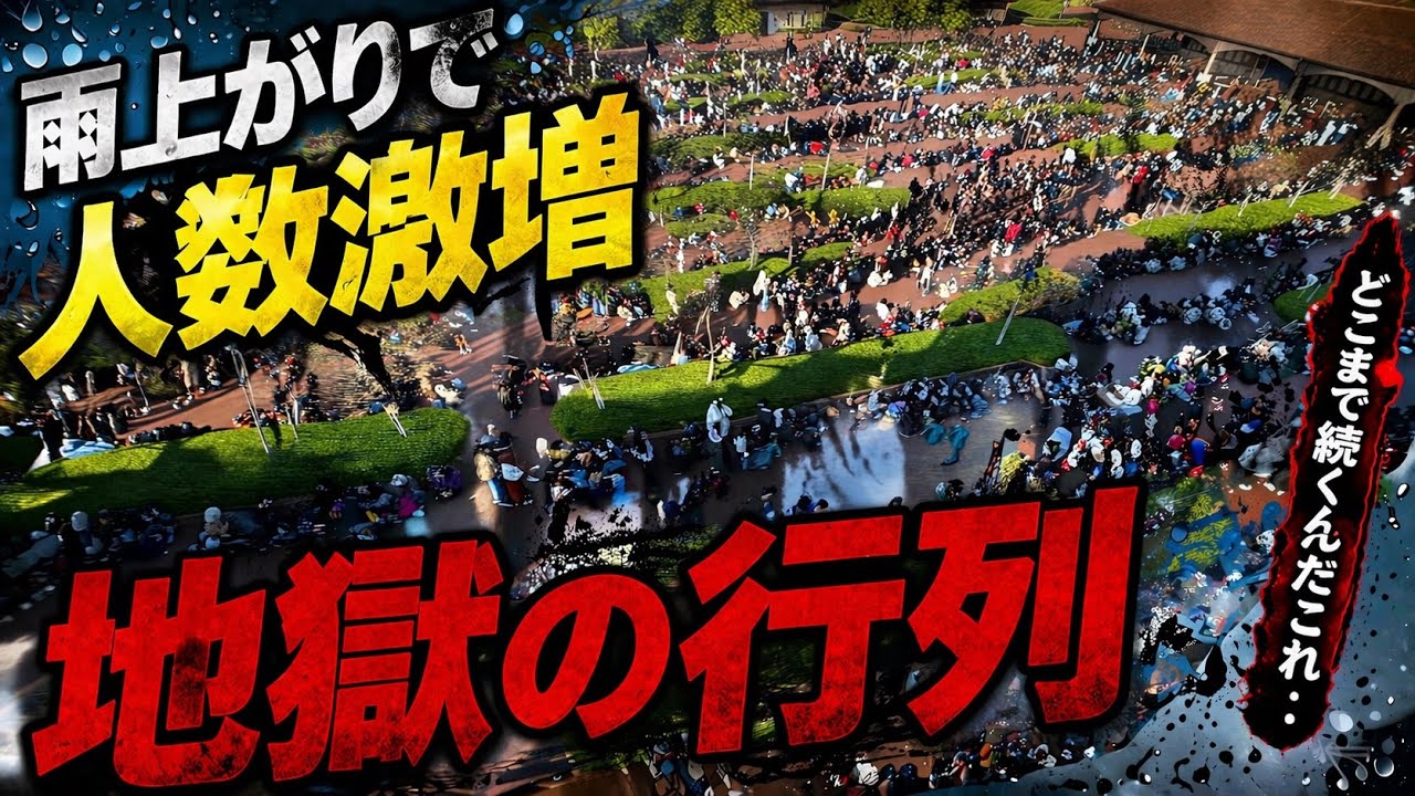 【エグすぎ】5日ぶりの晴れで大行列⁉️今日のディズニーリゾート1周の旅【2026.4.3】