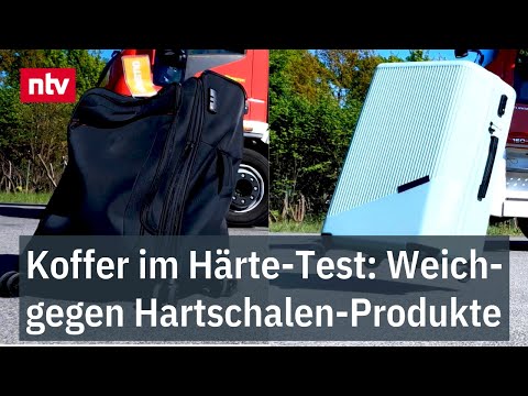 Koffer im Härte-Test – Weich- gegen Hartschalen-Produkte