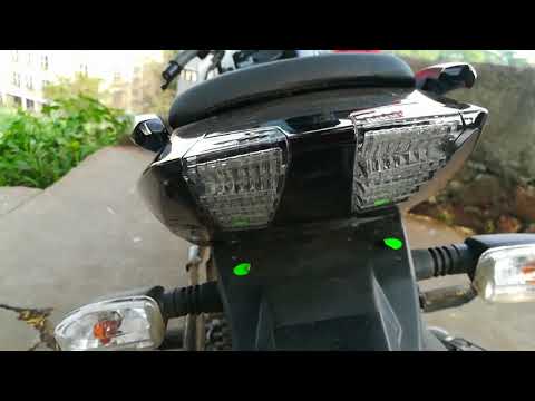 Pulsar 220f 2017 black color walk-around