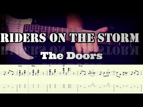 Riders on the storm - The Doors | Full TAB | Guitar Cover | Tutoriall | Lesson | Sheet