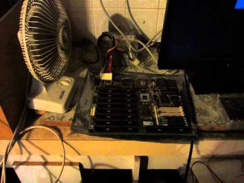 80386DX-33 motherboard test