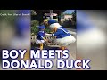 Boy With Down Syndrome Shares Sweet Moment With Donald Duck