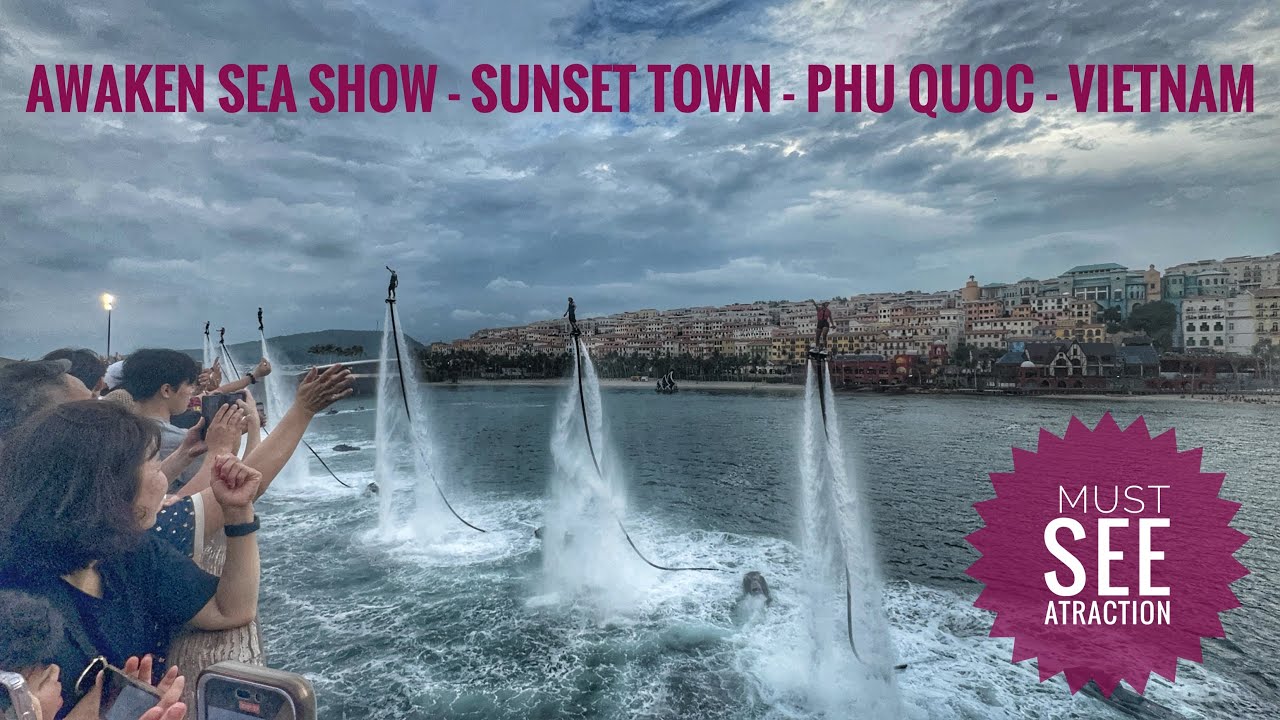 Experience the dynamic spectacle of high-pressure water fountains intertwined with multicolored lasers, and performers casting dramatic silhouettes against the night canvas.