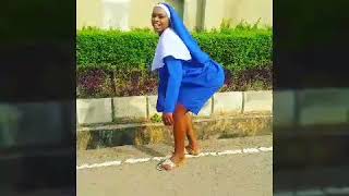 Rev sister dance to #miracle rain by frank Edward