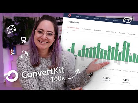 How I use ConvertKit as a design content creator! - YouTube
