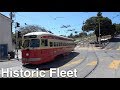 ⁴ᴷ San Francisco Muni: Historic Streetcars on the (J) Church Line