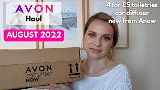✨ AVON UK haul ✨/ August 22 / new bag skincare
