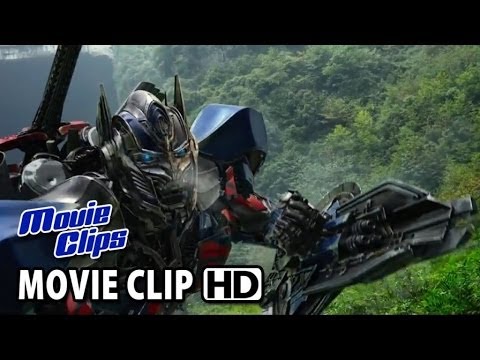 Transformers: Age of Extinction Trailer CLIP - Optimus Prime Fights Dinobot (2014) HD