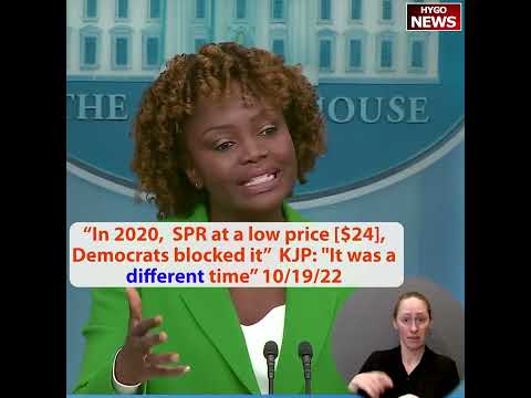 'Look it was a different time then' buy oil at $70 instead of $24 in 2020, Dems blocked Trump ReFill