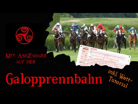 Unterwegs/AshZaharr informiert: Auf der Galopprennbahn Düsseldorf - mit Wett-Tutorial