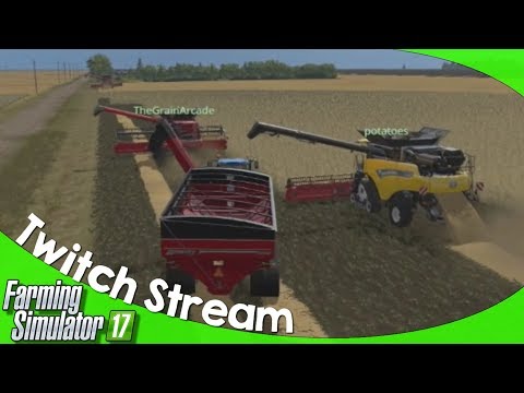 Twitch Livestream: Farming Simulator 17 PC Welker Farms 08/18/2018