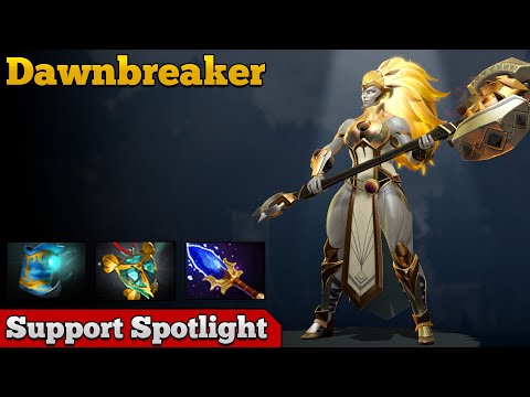 Support Spotlight: Dawnbreaker Hard & Soft Support | Dota 2 7.31d
