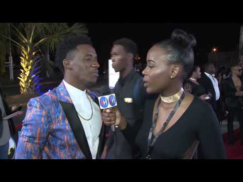 Romain Virgo on Red Carpet - 10th @YouthViewsAwards