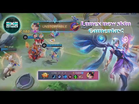 LUNOX DAWN REVELATION SKIN MONTAGE | NEW EPIC SKIN | POWER OF DAWN REVELATION | MOBILE LEGENDS