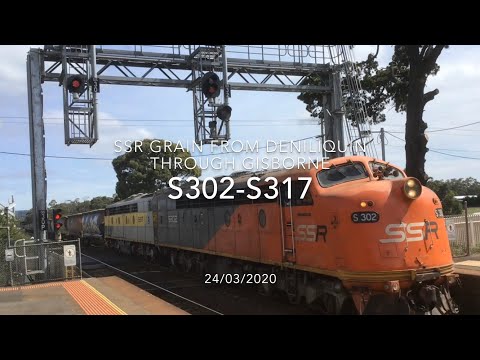 SSR |S302-S317| Grain Passing Through Gisborne From Deniliquin