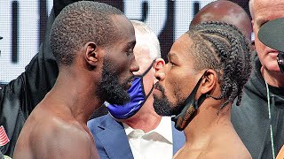 TERENCE CRAWFORD VS SHAWN PORTER - FULL WEIGH IN & FACE OFF (INTENSE!)