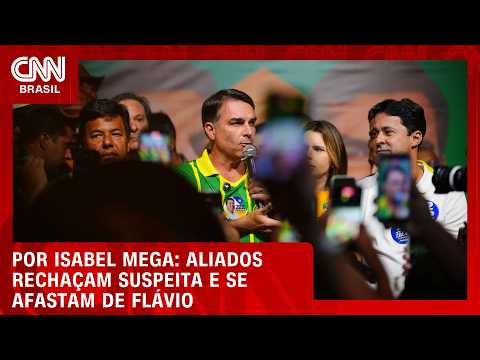 Aliados rechaçam suspeita e se afastam de Flávio Bolsonaro | LIVE CNN