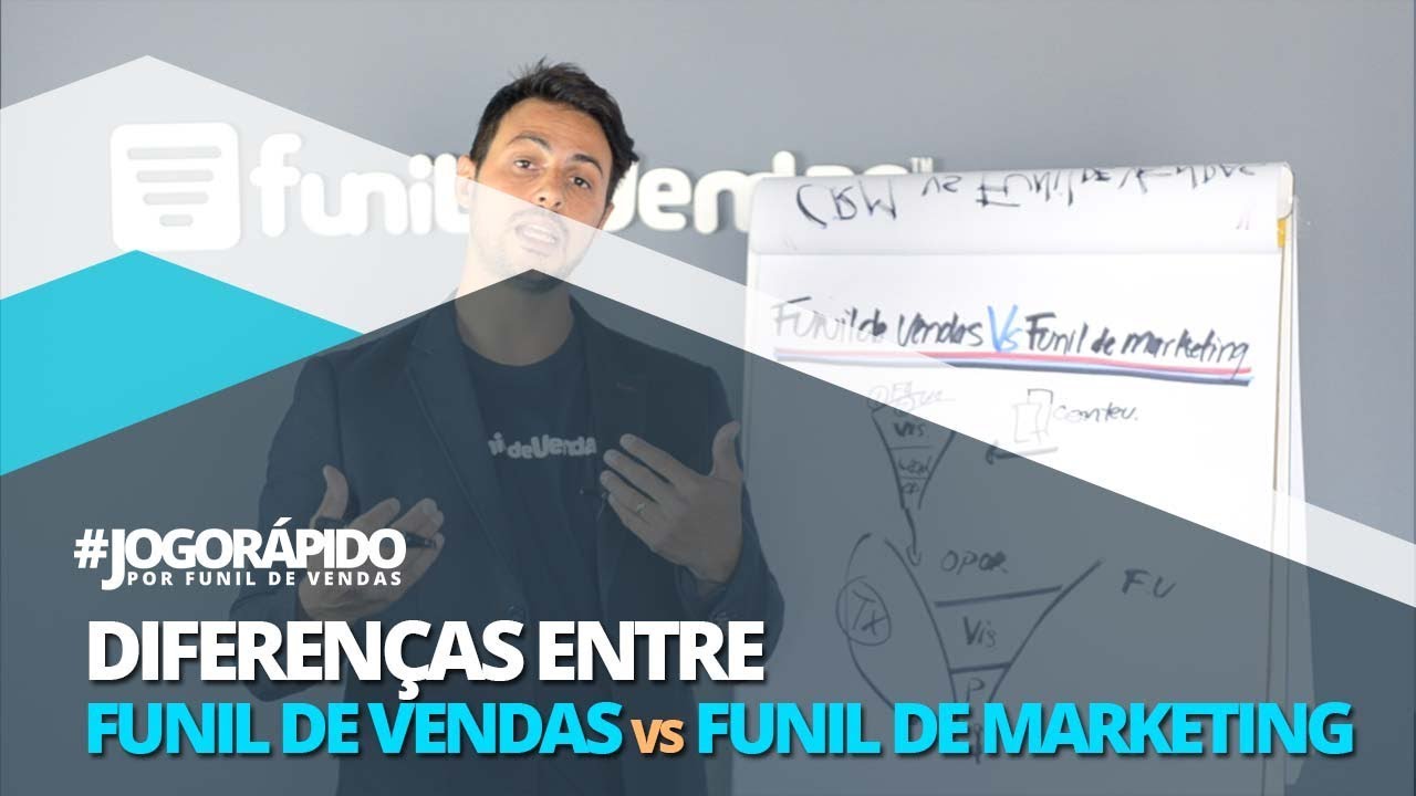 Qual a diferença entre Funil de Vendas vs Funil de Marketing