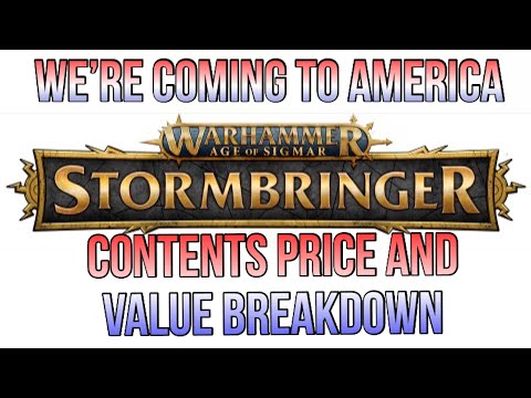 Age of Sigmar: Stormbringer is on its way to the USA.  Here’s all the content, pricing & savings