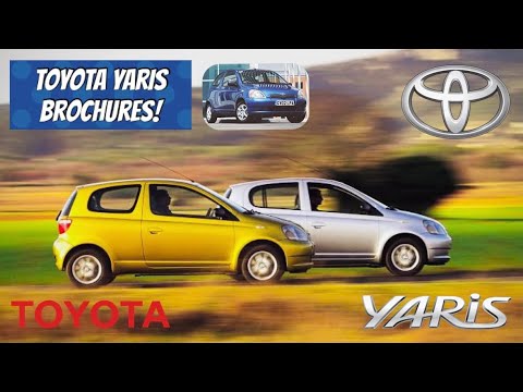 Mk1 Toyota Yaris Brochure Overview and History