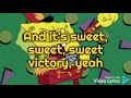 Bob Kulick & David Glen Eisley - Sweet Victory - Lyrics (Last vídeo of 2022)
