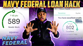 Build CREDIT With Navy Federal Pledge Loan(Step By Step Guide) | 100k HACK❗️