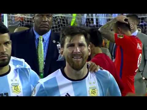 Messi Crying After Penalty Miss