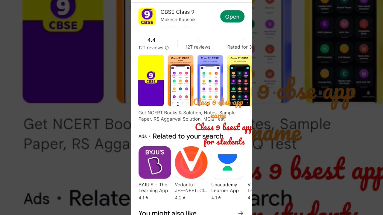 best app for class 9 #sample paper#solution of ncert and schand and rd Sharma and rs Agarwal.#shorts