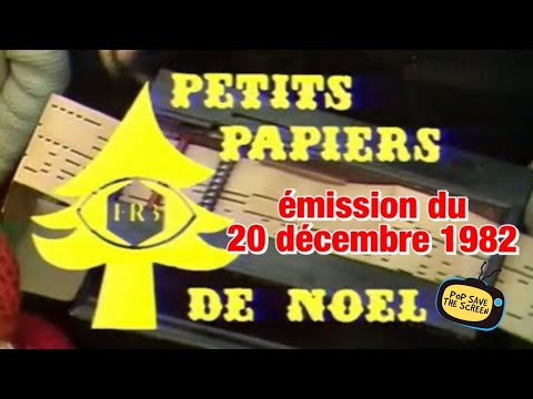 les petits papiers de Noël   emission du 20décembre 1982