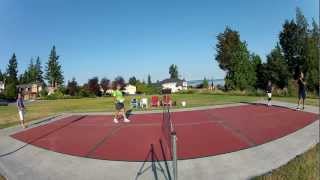 Erne Perry-Rick Young vs. Marvin Oakrum-Brett Raymond (2)  Pickleball HD