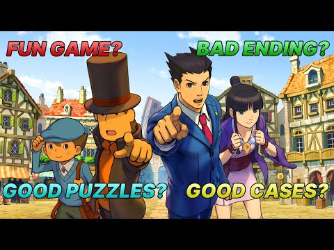 Professor Layton vs Phoenix Wright: Ace Attorney Review