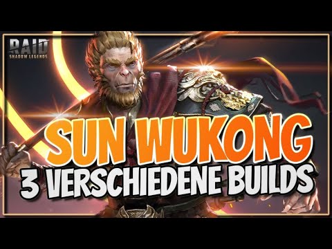 Raid: Shadow Legends | SUN WUKONG Guide - 3 verschiedene Builds für jeden Account