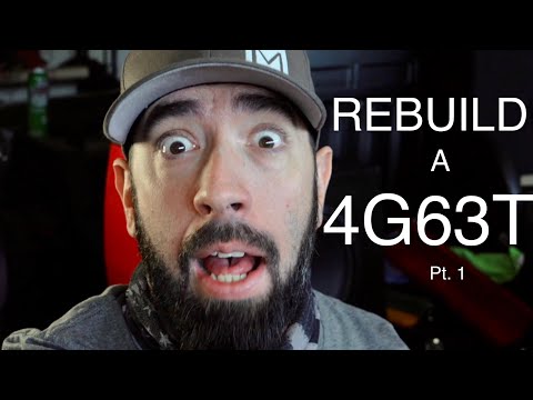 Mighty Max Ep. 02: Rebuild a 4G63t Piston Rings and Bearings