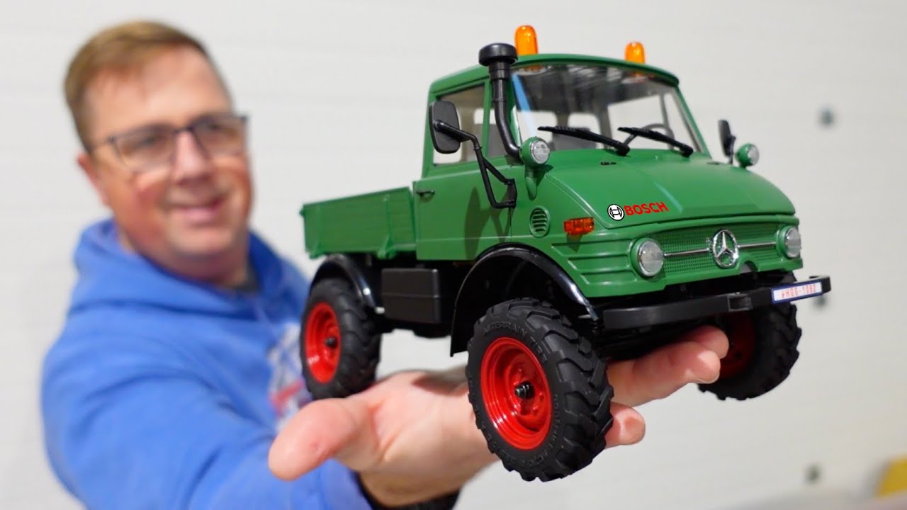 1:24 FCX24 Unimog 421 RTR RC Truck | Portal Axles | FMS