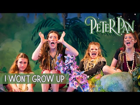 Peter Pan | I Won't Grow Up | Live Musical Performance