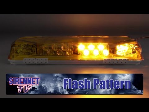 Flash Pattern: Whelen 16” Century Series Mini Lightbar
