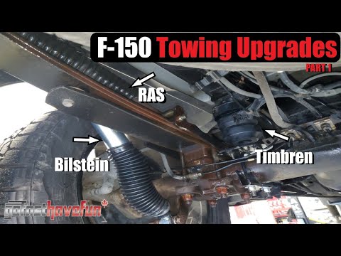Builds: Ford F-150 Towing Upgrades Part 1 (Timbren SES, RAS & Bilstein Shocks) | AnthonyJ350