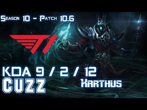 T1 Cuzz KARTHUS vs EVELYNN Jungle - Patch 10.6 KR Ranked